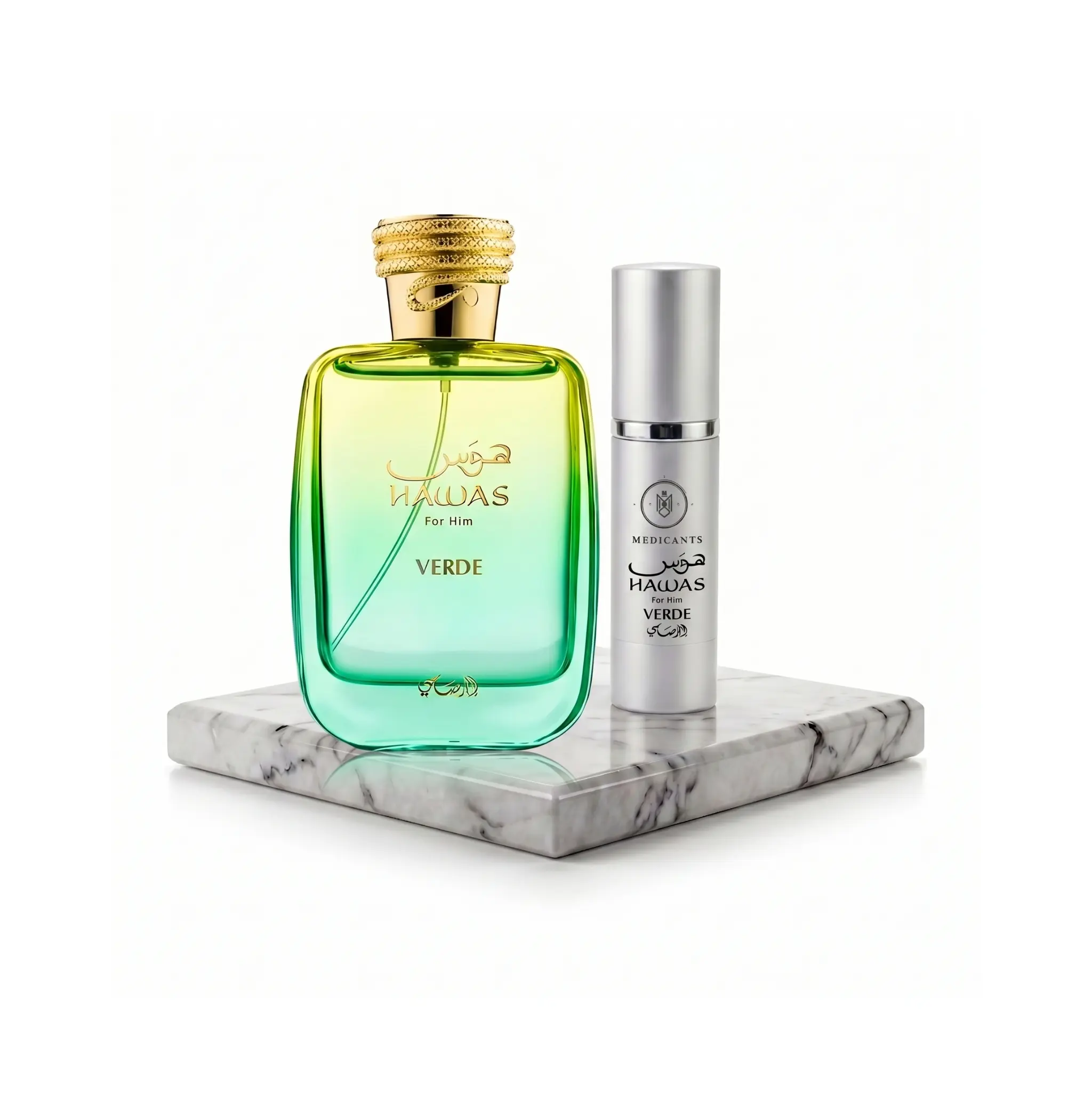 5 Rasasi Hawas Verde | Decant desde 3 ml - Image 1
